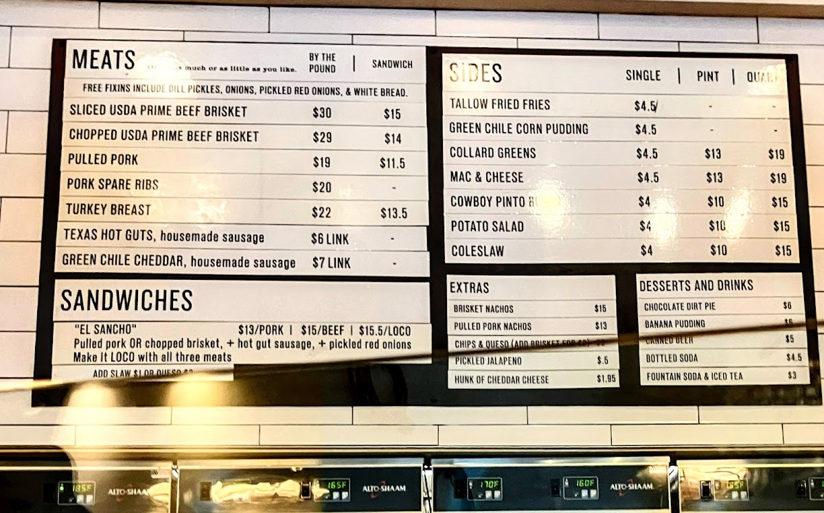 Lewis Barbecue Charleston Menu - Image 2